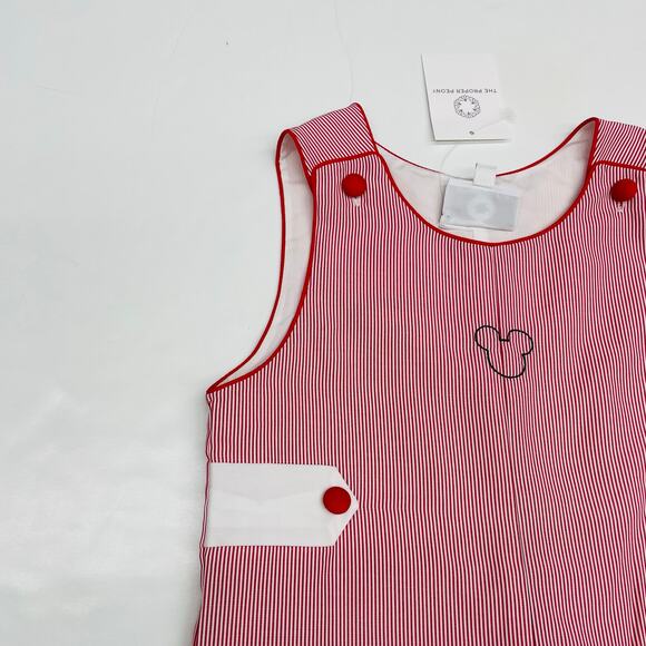 NWT TPP 12M Mouse Ears Jon Jon Romper - Picture 2 of 5